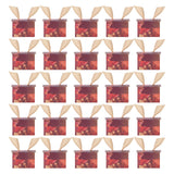 25 Sets Gift Candy Box for Party Christmas Birthdays European Weddings SuppliesEuropean Retro Flower Pattern(Golden Wing) S