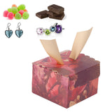 25 Sets Gift Candy Box for Party Christmas Birthdays European Weddings SuppliesEuropean Retro Flower Pattern(Golden Wing) S - Extra Image