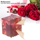 25 Sets Gift Candy Box for Party Christmas Birthdays European Weddings SuppliesEuropean Retro Flower Pattern(Golden Wing) S - Extra Image