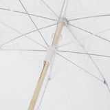 Lace Umbrella Wedding Bridal Parasol Umbrella for Photography Props Wedding SuppliesL White