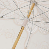 Lace Umbrella Wedding Bridal Parasol Umbrella for Photography Props Wedding SuppliesL Beige