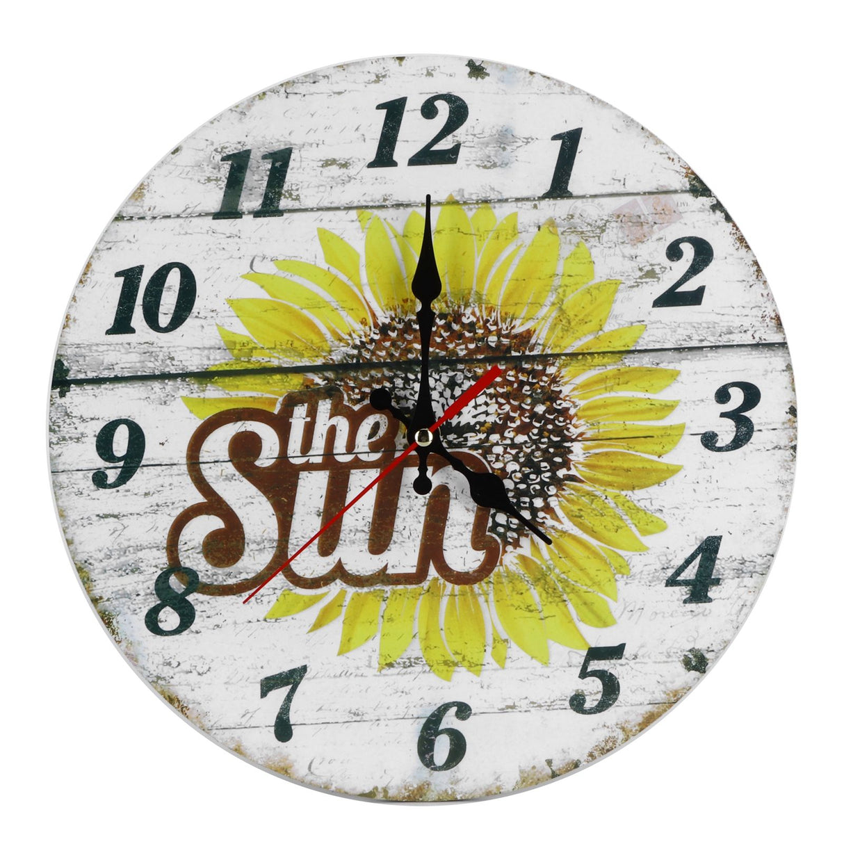 30cm European Style Retro Wall Clock Home Decoration Living Room Wall Hanging ClockStyle 1