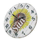 30cm European Style Retro Wall Clock Home Decoration Living Room Wall Hanging ClockStyle 1