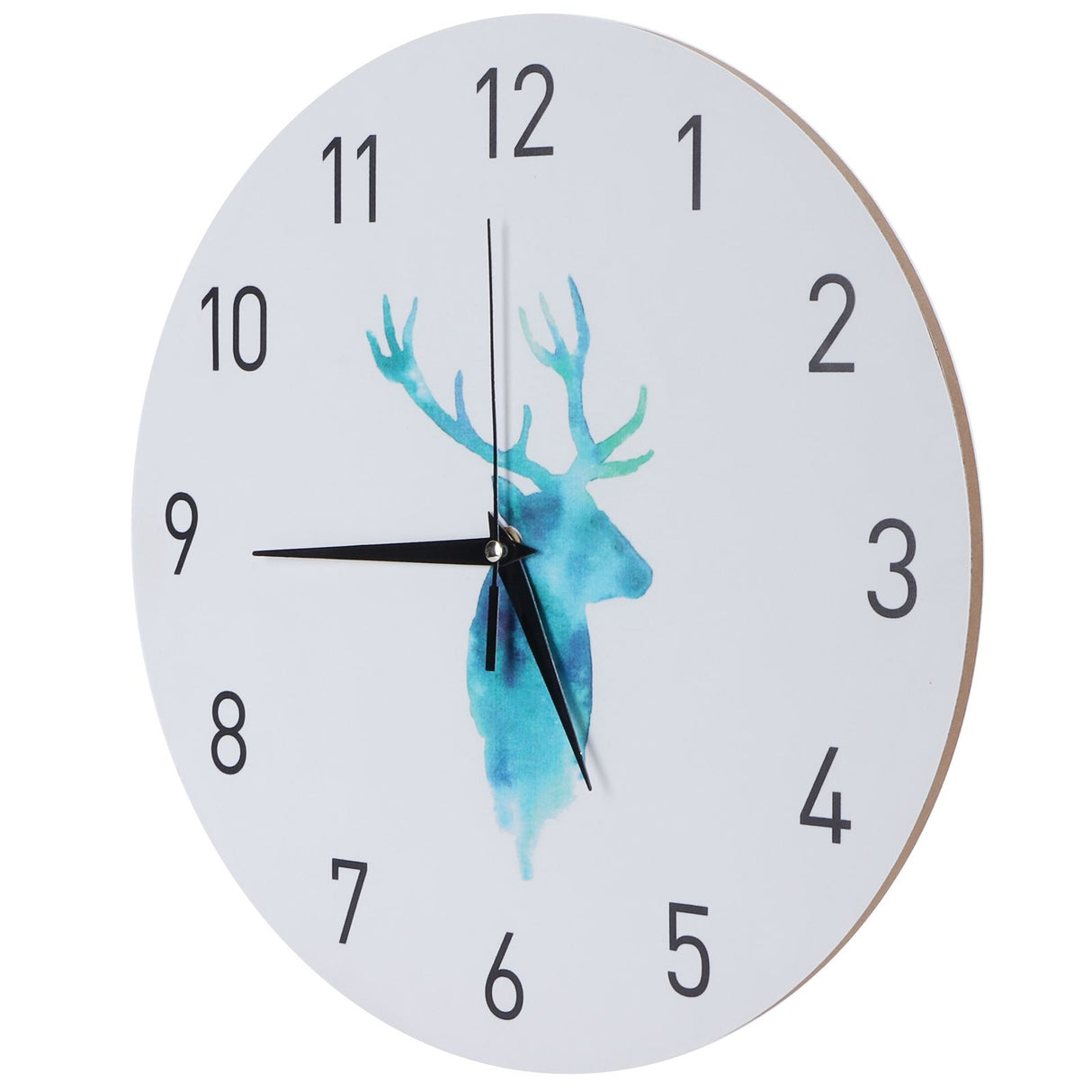 29CM Retro European Style Wall Clock Silent Non Ticking Clock for Living Room Bedroom Decor