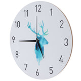 29CM Retro European Style Wall Clock Silent Non Ticking Clock for Living Room Bedroom Decor