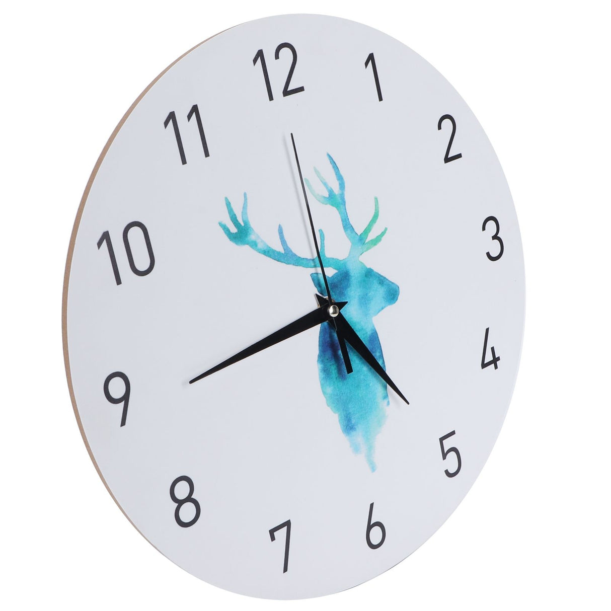 29CM Retro European Style Wall Clock Silent Non Ticking Clock for Living Room Bedroom Decor