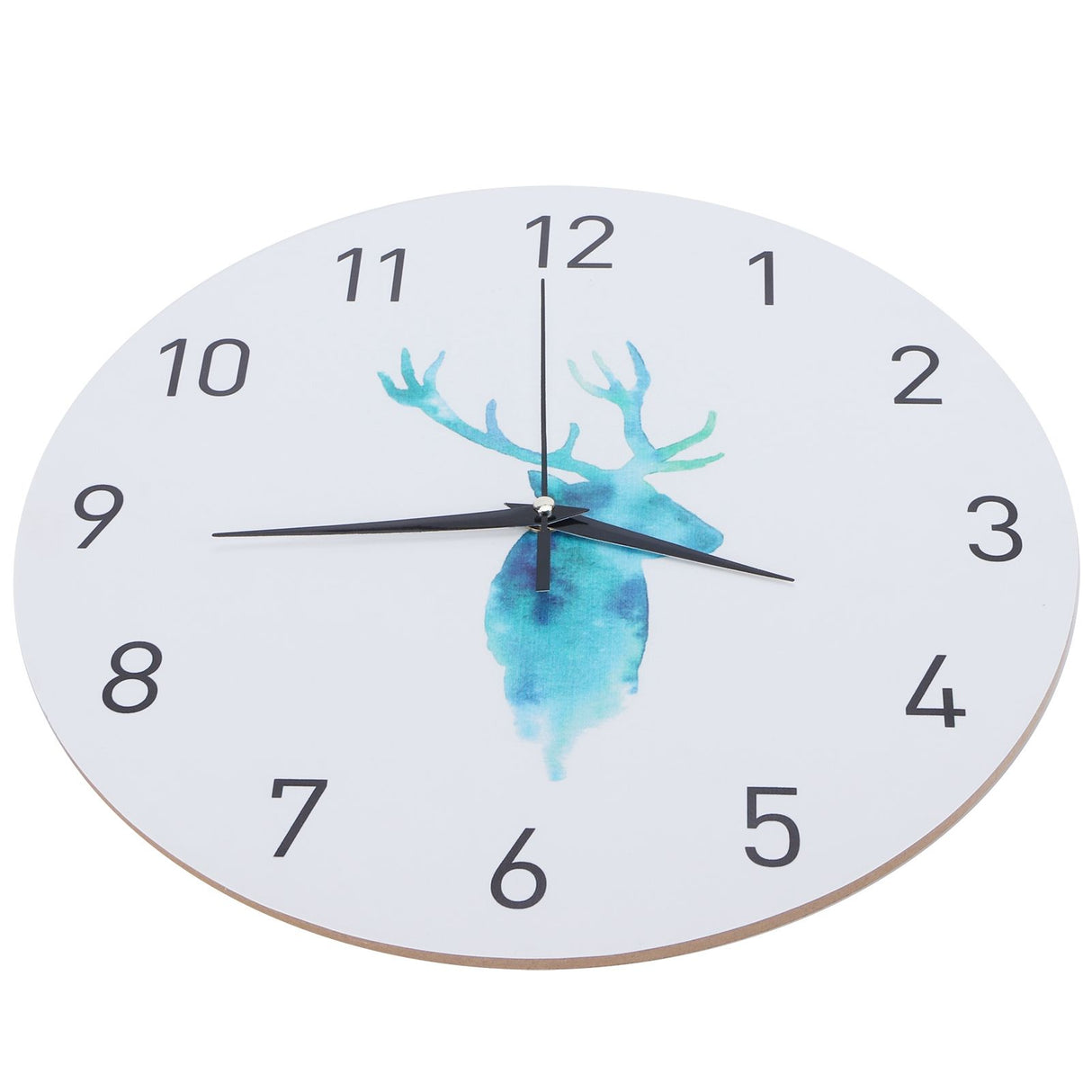 29CM Retro European Style Wall Clock Silent Non Ticking Clock for Living Room Bedroom Decor