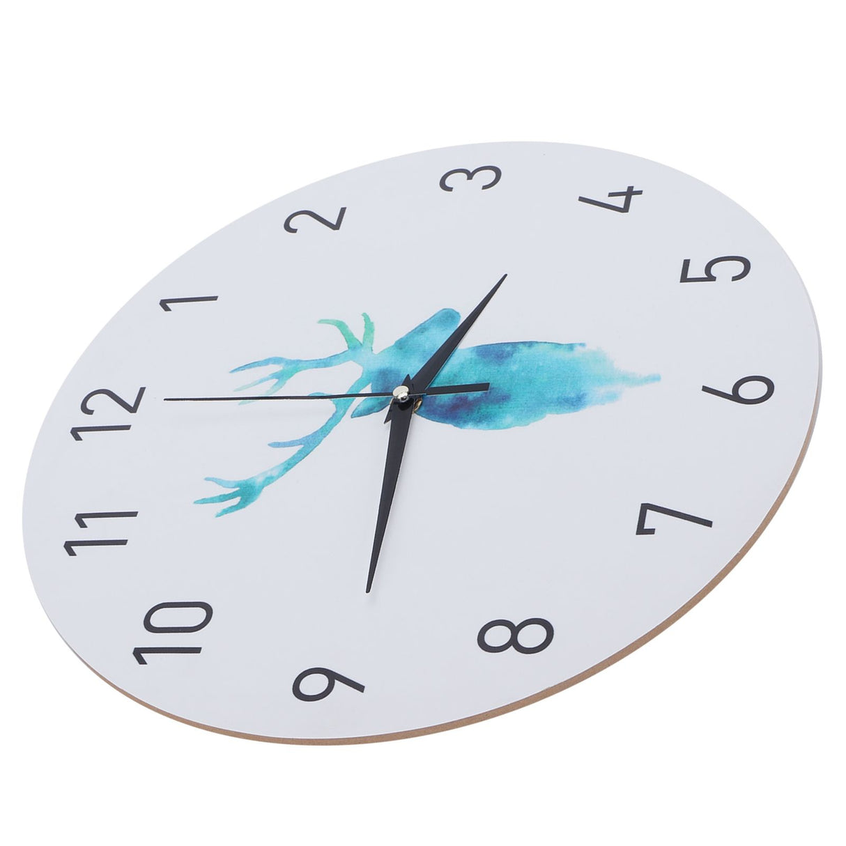 29CM Retro European Style Wall Clock Silent Non Ticking Clock for Living Room Bedroom Decor
