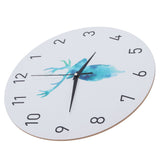 29CM Retro European Style Wall Clock Silent Non Ticking Clock for Living Room Bedroom Decor