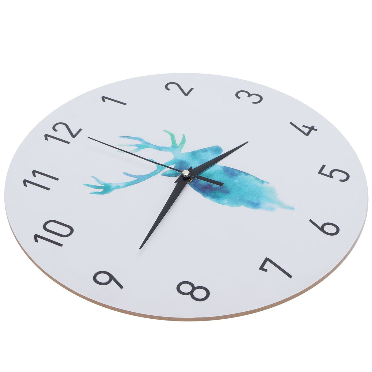 29CM Retro European Style Wall Clock Silent Non Ticking Clock for Living Room Bedroom Decor