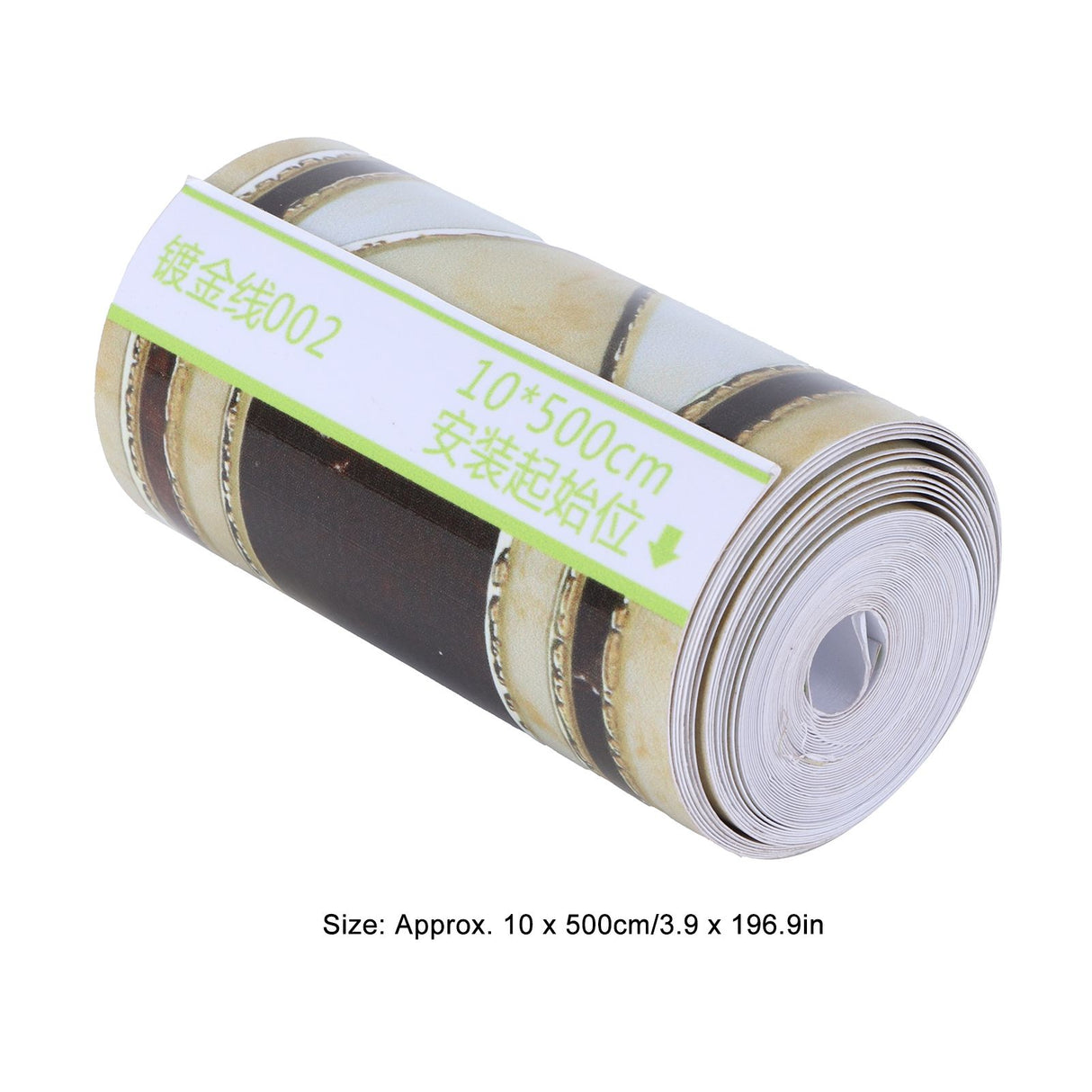 Baseboard Sticker Wallpaper Border Trim Self Adhesive Waist Line Covering Waterproof 10x500cm