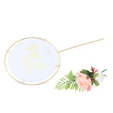 Metal Cake Inserts Round Cake Decoration Inserts Topper Birthday Cake Crafts Decoration