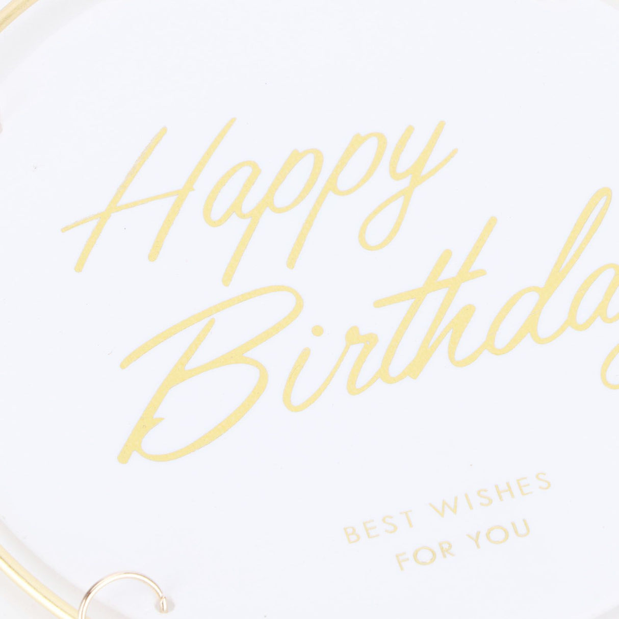 Metal Cake Inserts Round Cake Decoration Inserts Topper Birthday Cake Crafts Decoration