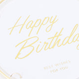 Metal Cake Inserts Round Cake Decoration Inserts Topper Birthday Cake Crafts Decoration