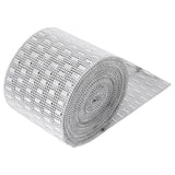Plastic Imitation Diamonds Hollow Mesh Rhinestones Ribbon Wrap for Wedding Decor DIY Clothing