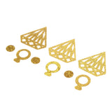 Diamond Ring Shape Sequin Confetti for Engagement Party Wedding Party Decoration - Side View