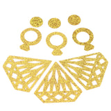 Diamond Ring Shape Sequin Confetti for Engagement Party Wedding Party Decoration