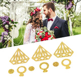 Diamond Ring Shape Sequin Confetti for Engagement Party Wedding Party Decoration