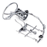 Wrought Iron Swing Pen Holder Originality Home Tabletop Decoration for Business GiftsMan