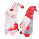 Dwarf Doll Faceless Elf Dolls Ornament Decor for Living Room Sofa Desktop Bookshelf - 45-Degree Angle