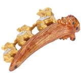 Elephant Statue Sculpture Innovative Synthetic Resin Ornaments Desktop Furnishing Gold