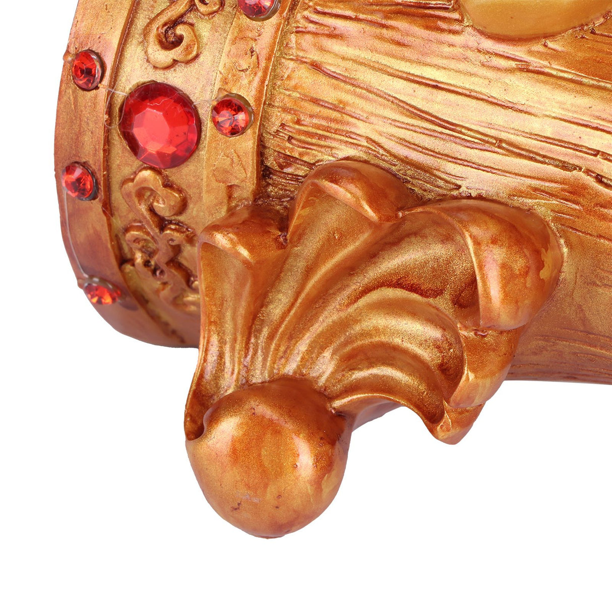 Elephant Statue Sculpture Innovative Synthetic Resin Ornaments Desktop Furnishing Gold