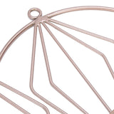 Candle Holder Innovative Geometric Round Wall Mounted Candlestick Ornament Rose Gold