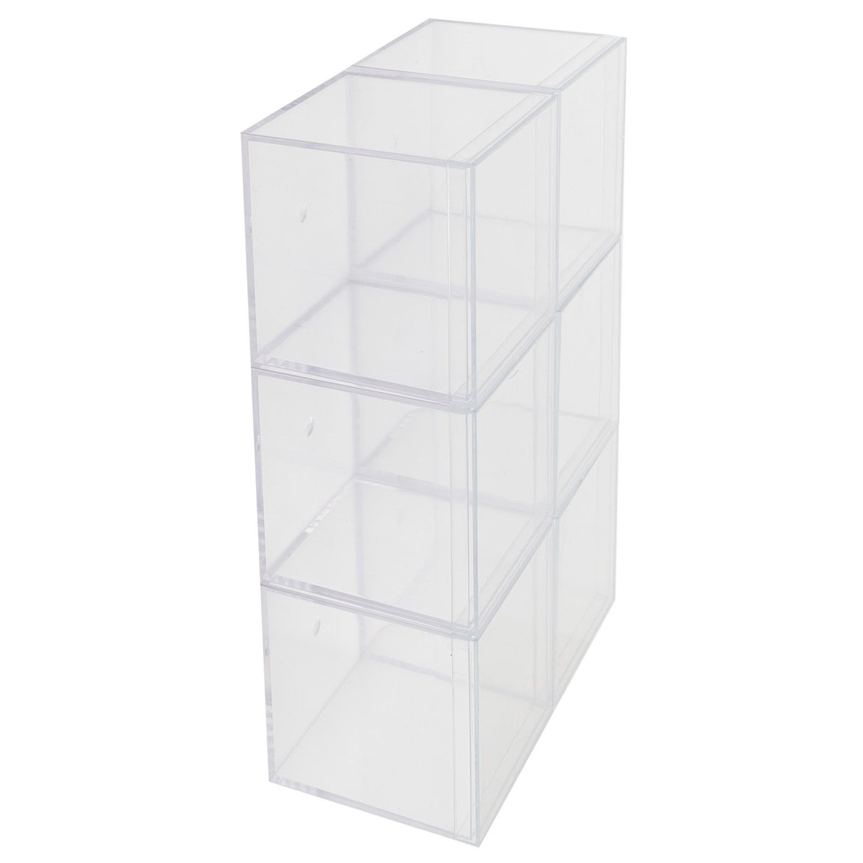 6 Set Plastic Clear Box with Separate Lid Candies Storage Containers Party Gifts Favor
