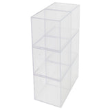 6 Set Plastic Clear Box with Separate Lid Candies Storage Containers Party Gifts Favor