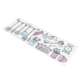Originality Kitchen Wallpaper Self‑Adhesive Kitchenware Pattern Sticker for Kitchen Home - Side View