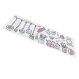 Originality Kitchen Wallpaper Self‑Adhesive Kitchenware Pattern Sticker for Kitchen Home