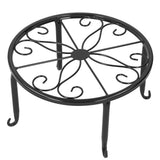 Wrought Iron Plant Stand Flower Pot Holder Stand Indoor Outdoor Display Rack Room Decor