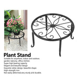 Wrought Iron Plant Stand Flower Pot Holder Stand Indoor Outdoor Display Rack Room Decor