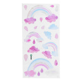 Self Adhesive Wall Sticker Cute Clouds Raindrop Pattern Decal Children's Room Bedroom Decor - Extra Image