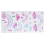 Self Adhesive Wall Sticker Cute Clouds Raindrop Pattern Decal Children's Room Bedroom Decor - Extra Image
