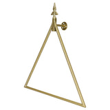 Wall Towel Rack Nordic Style Innovative Triangular Towel Holder Decoration for Bathroom Gold