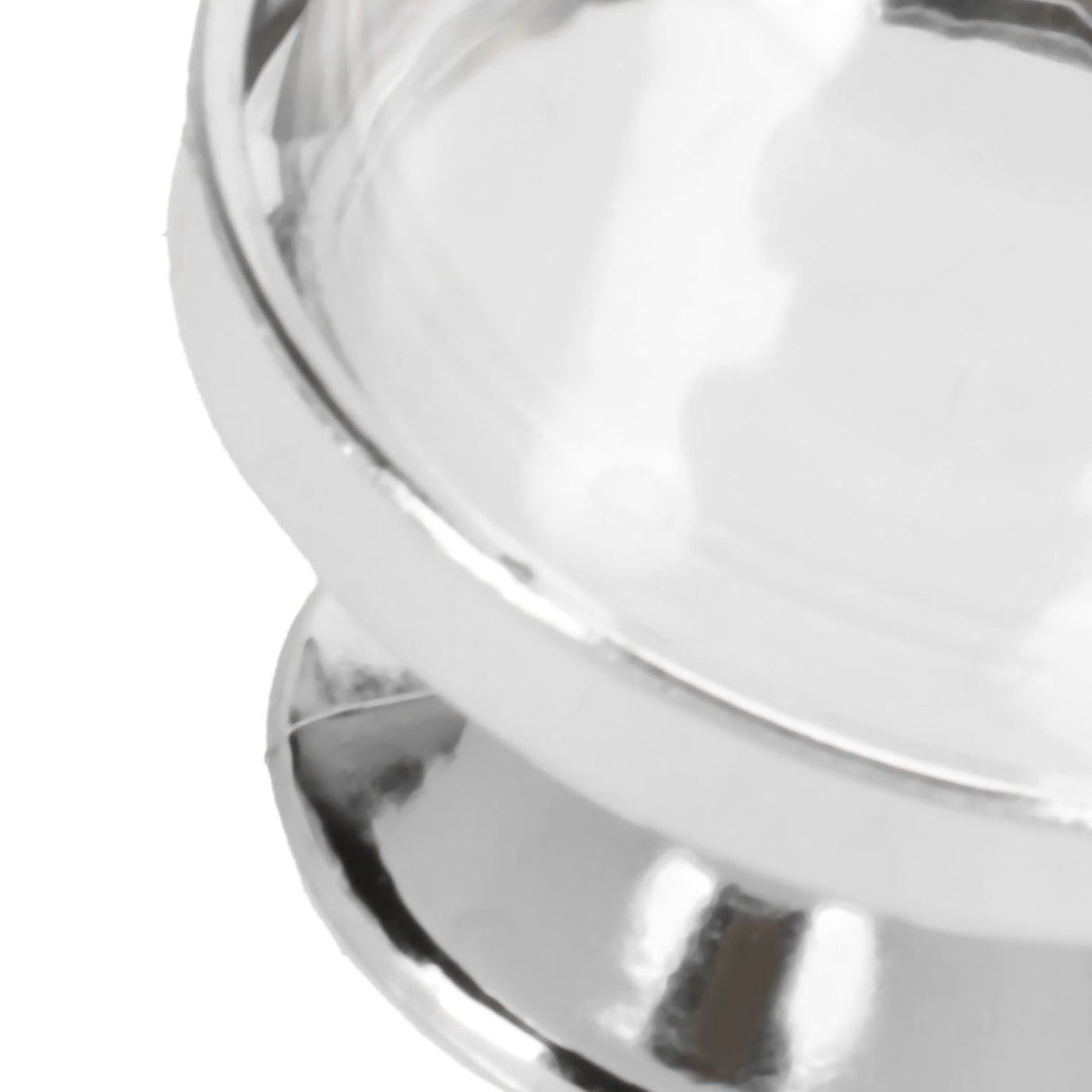 12 Set Mini Candy Box Cake Stand Cupcake Candy Display Plate with Lid Party SuppliesBottom Silver