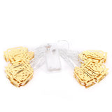 10LED Kerosene Lamp Shaped String Lights Decorative Lights String for Ramadan Eid Decor