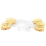 10LED Kerosene Lamp Shaped String Lights Decorative Lights String for Ramadan Eid Decor
