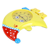 Wall Clock Cartoon Silent Non Ticking Decorative Wall Clock for Kid's Bedroom Studyroom Decor