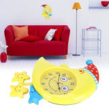 Wall Clock Cartoon Silent Non Ticking Decorative Wall Clock for Kid's Bedroom Studyroom Decor - Extra Image