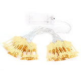1.5m String Light Muslim Innovative Wrought Iron Ramadan Decoration Ornament Gold