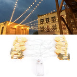 1.5m String Light Muslim Innovative Wrought Iron Ramadan Decoration Ornament Gold - Extra Image