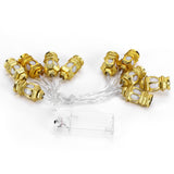 Kerosene Bottle Shape Decorative Light String for Muslim Ramadan Eid Festival Party Supplies - Side View