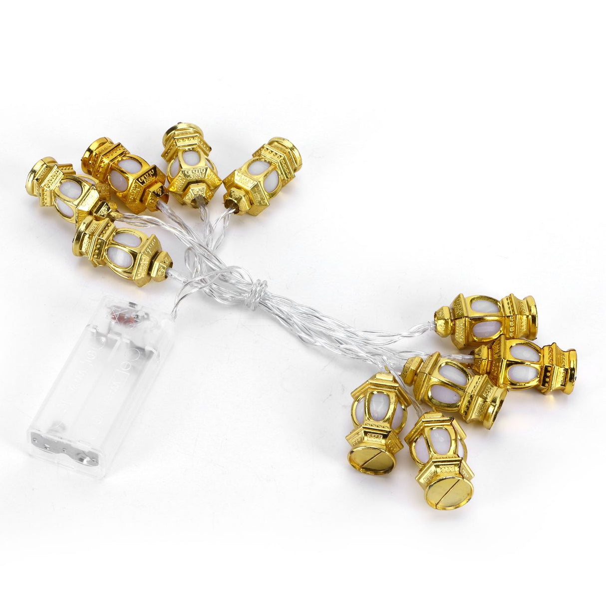 Kerosene Bottle Shape Decorative Light String for Muslim Ramadan Eid Festival Party Supplies