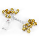 Kerosene Bottle Shape Decorative Light String for Muslim Ramadan Eid Festival Party Supplies - Rear View