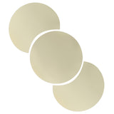 Round Mirror Wall Sticker DIY Wall Decal for Home Living Room TV Background Bedroom DecorGold - Low Angle