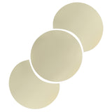 Round Mirror Wall Sticker DIY Wall Decal for Home Living Room TV Background Bedroom DecorGold