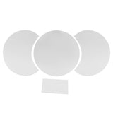 Round Mirror Wall Sticker DIY Wall Decal for Home Living Room TV Background Bedroom DecorSilver