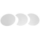Round Mirror Wall Sticker DIY Wall Decal for Home Living Room TV Background Bedroom DecorSilver
